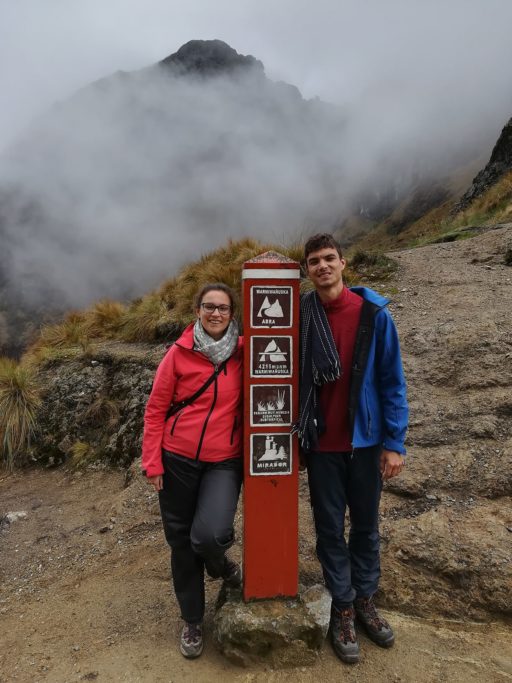 The conquest of the Dead Woman’s pass on inca trail