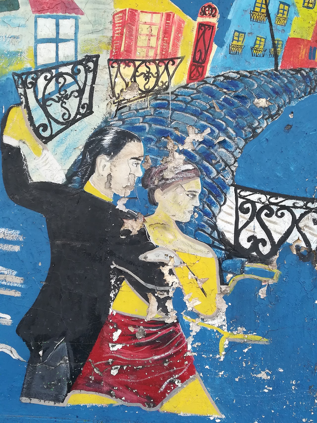 Murales tango, Buenos Aires