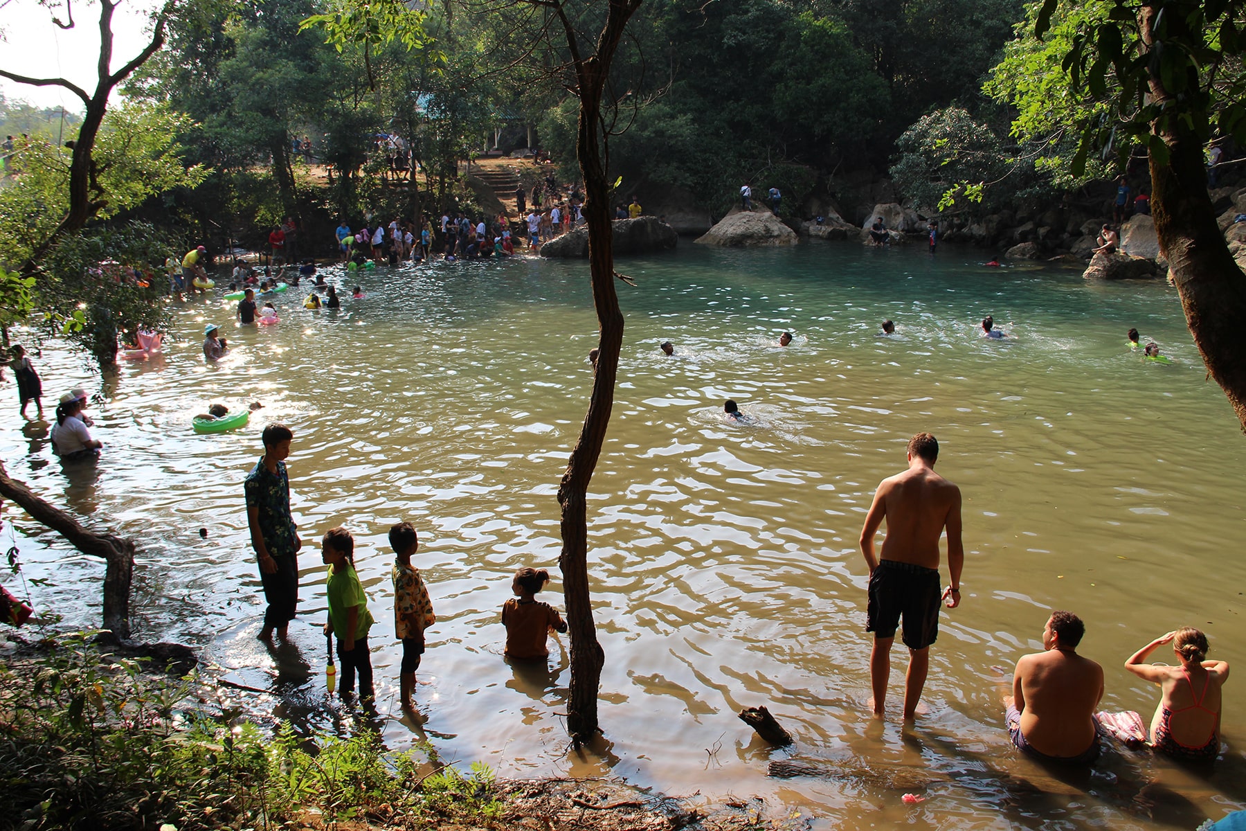 La piscina naturale delle cool springs