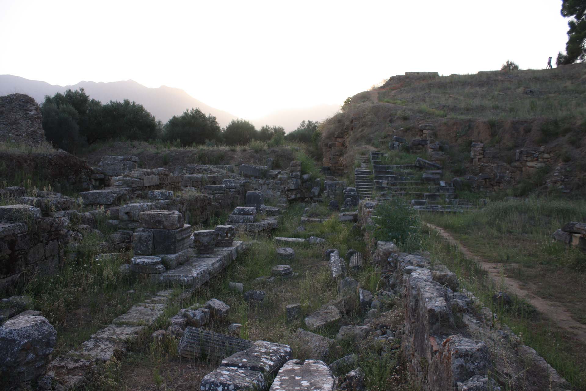 Ruines de la ville antique de Sparte