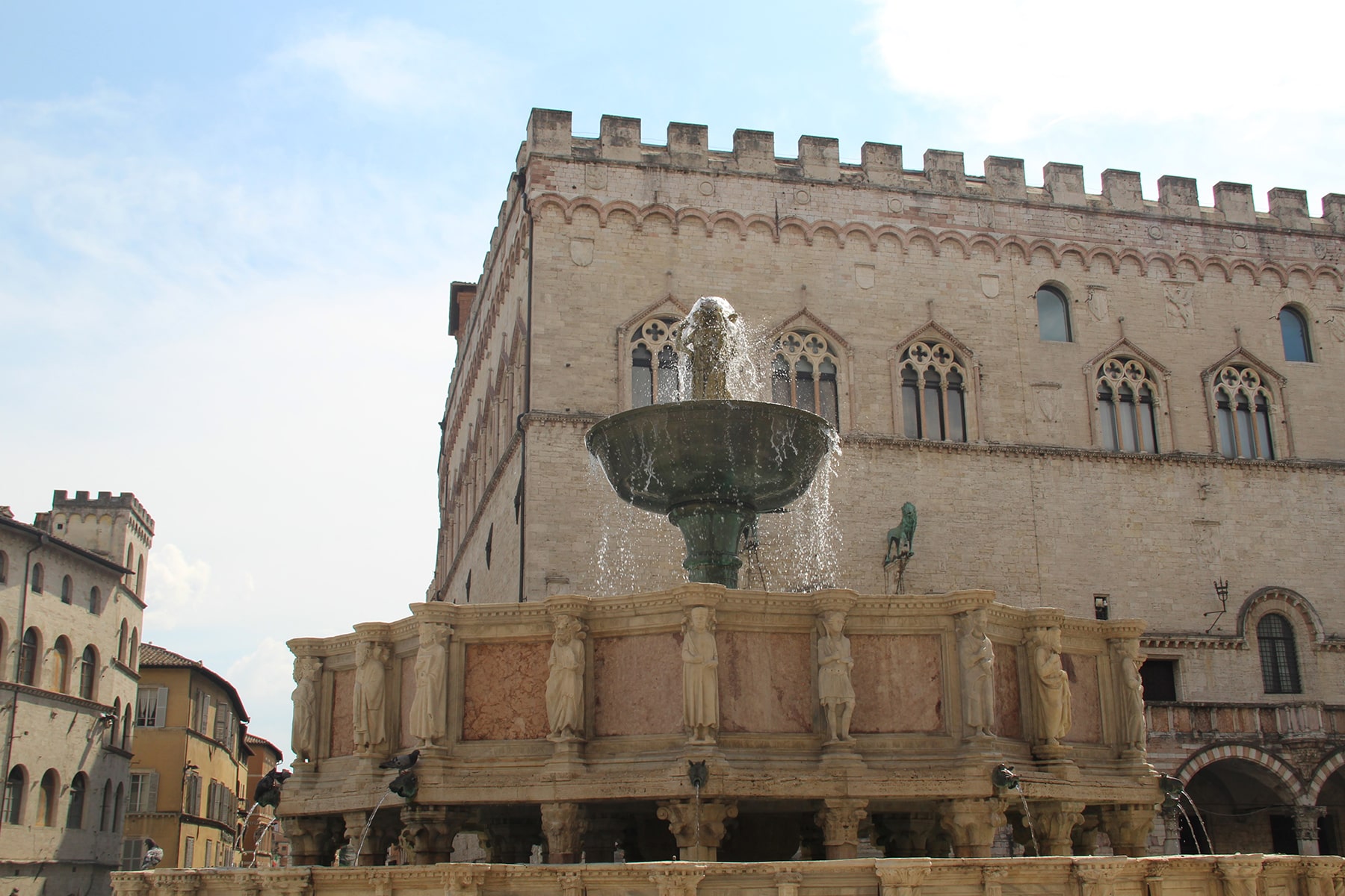 Fontana maggiore and Palazzo dei Priori Perugia
