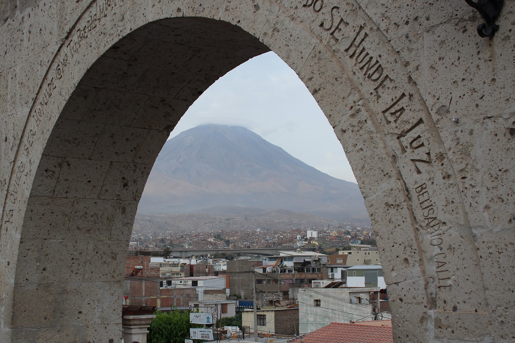 View from Yanahuara Arequipa