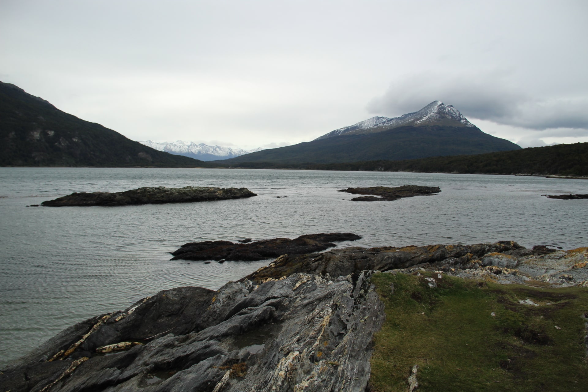 Sendero de la costa, parco Tierra del Fuego, Ushuaia