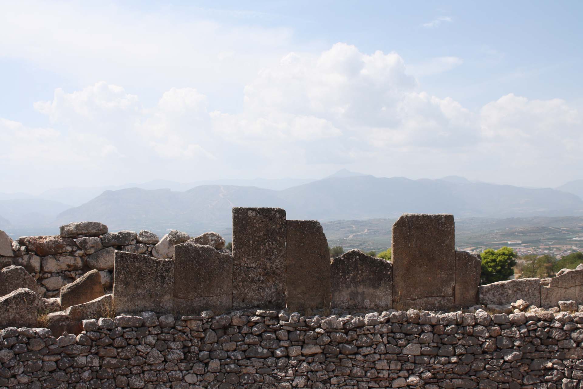 Stèles de tombes Mycènes