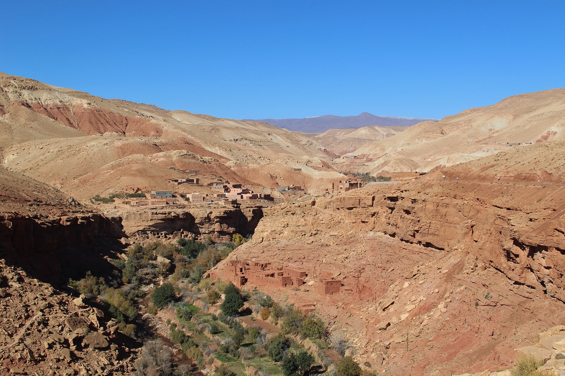 High Atlas canyons riverbed