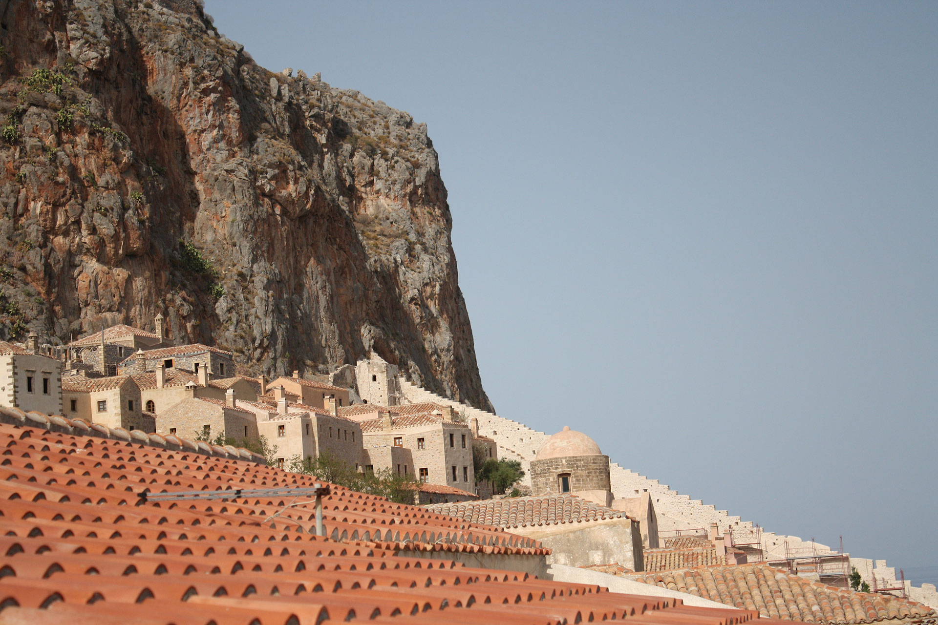 Monemvasia rooftops