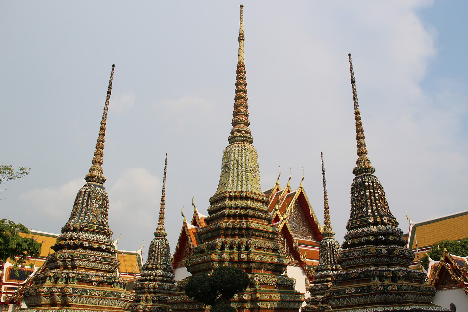 Stupa e templi del complesso di Wat Pho